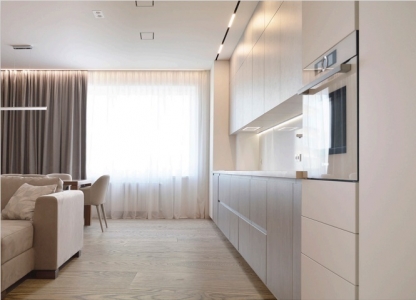 Диффузор под покраску скрытого монтажа SECRET FRAME D200мм